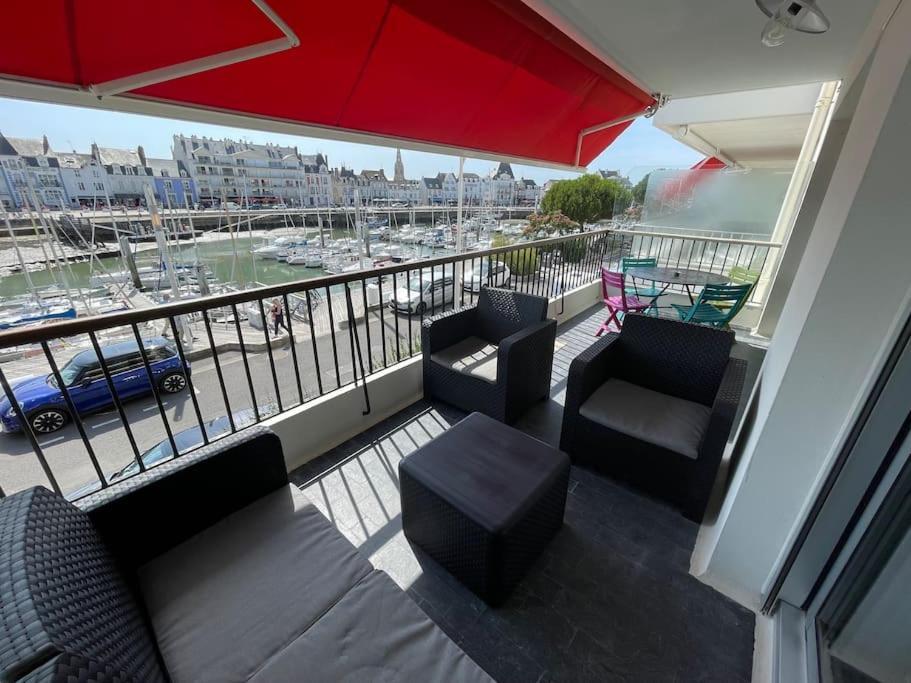 Bel Appartement Spacieux Et Lumineux Sur Le Port La Baule 외부 사진